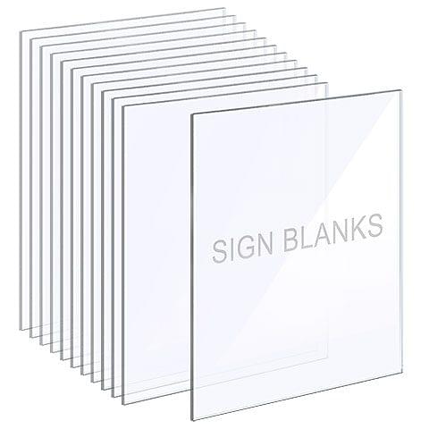 Nova Display Systems / Acrylic Sign Blanks in Bundle for Signage