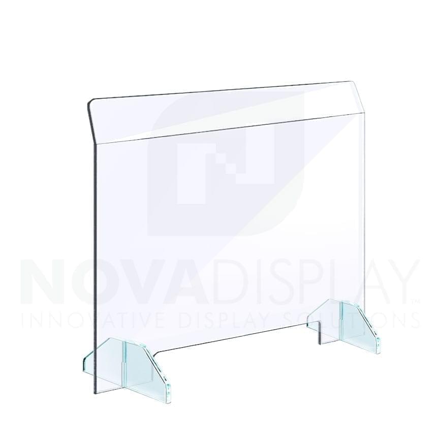 Details about   18'w*6'h SNEEZE GUARD Acrylic plate Table Desk Checkout counter Shield 