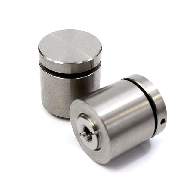 1" Diameter Stainless Steel Standoff (3-Part Standoff with M6 Stud-Cap)
