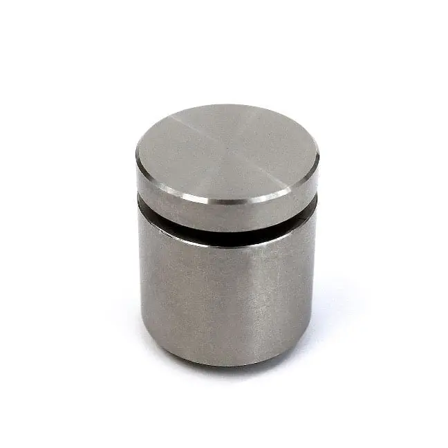 1" Diameter Stainless Steel Standoff (3-Part Standoff with M6 Stud-Cap)