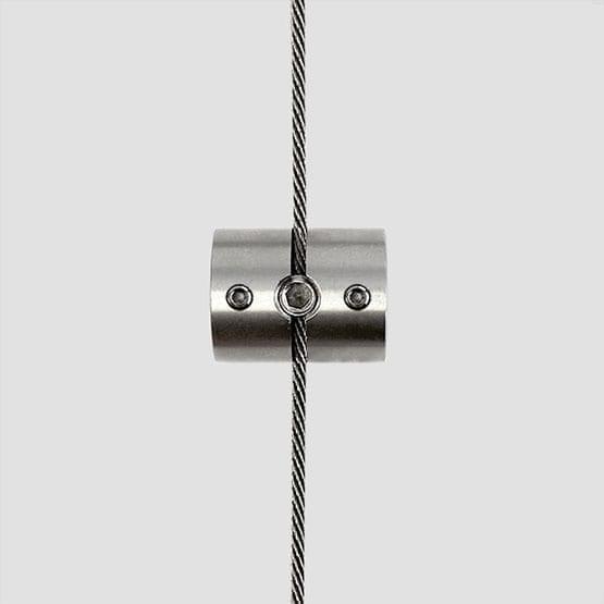 Cable Support for 6mm Diameter Horizontal Rod | #303 Stainless Steel