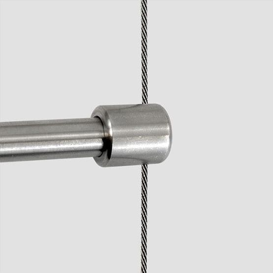 Cable Support for 10mm Diameter Horizontal Rod | #303 Stainless Steel