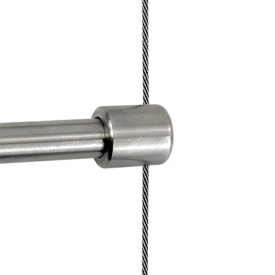 Cable Support for 10mm Diameter Horizontal Rod | #303 Stainless Steel