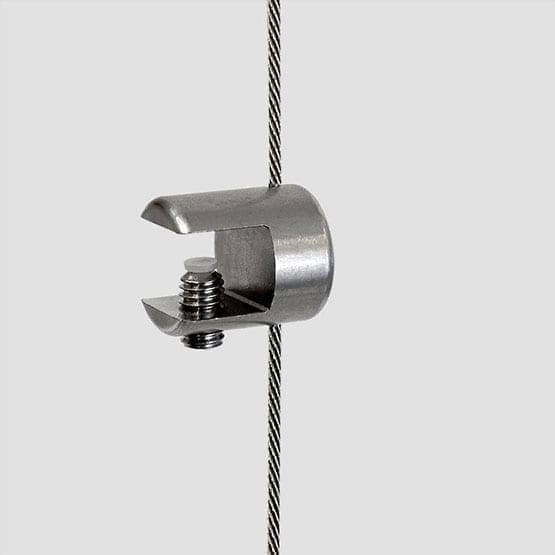 Shelf Support Single-Sided for Cable Systems | #303 Stainless Steel