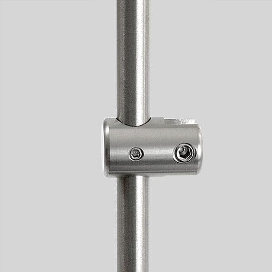 Vertical Support Single-Sided – Non-Removable (#303 Stainless Steel)
