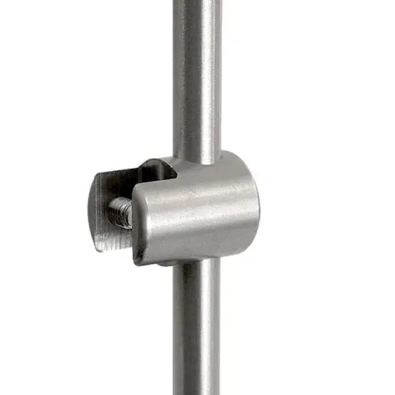 Vertical Support Single-Sided – Non-Removable (#303 Stainless Steel)