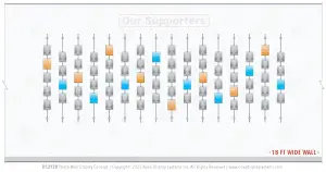 DC2138 Photo Wall Display / Wall Display Idea Concept