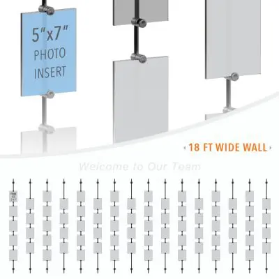 DC2139 Photo Wall Display / Wall Display Idea Concept