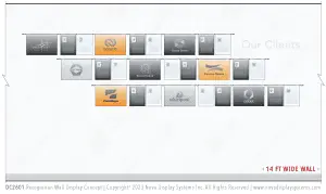 Recognition Wall Display / Wall Display Idea Concept