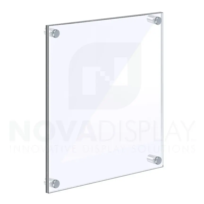 Countertop Display Stands & Sign Holders made of aluminum or acrylic