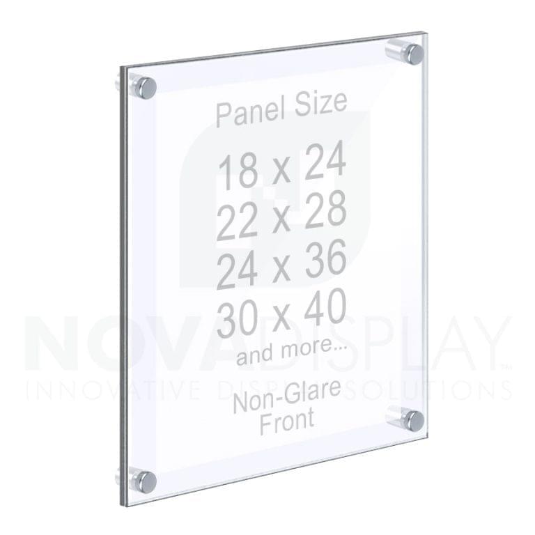 Frameless Acrylic Frame NonGlare Acrylic Poster Display Kit