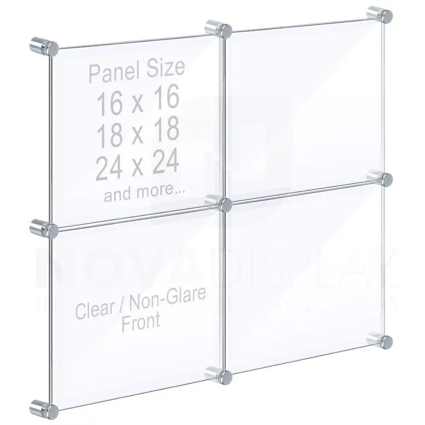 Acrylic Sheets P99 Non-Glare Clear