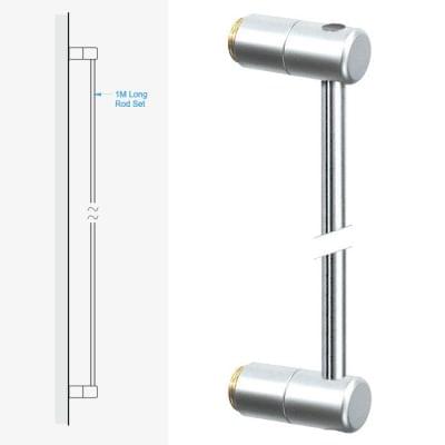 Wall-to-Wall Fixing Kit with 1.0M (3’ 3-3/8”) Long Rod | Nova Display Systems