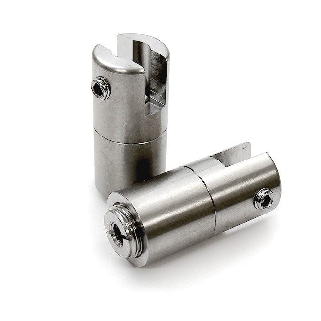 3/4″ Dia. x 1-5/8″ PROJECTING STANDOFF SUPPORT – Stainless Steel (For 1/4″ thick panels/shelves)