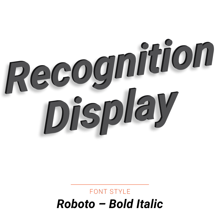 Nova Display Systems | Laser Cut Acrylic Letters – Mono Font Styles