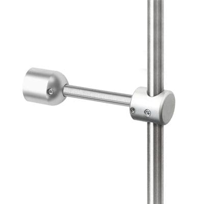 Wall-Mounted Rod Stabilizer with Customizable Depth for 10mm Rod System