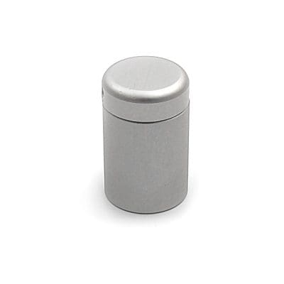 5/8″ Dia. x 3/4″ Sign Standoff Support (2-Part Standoff with M10 Stud-Cap) / Satin Anodized Finish