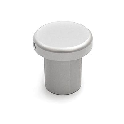 5/8″ Dia. x 3/4″ Sign Standoffs with 1″ Dia. Cap (2-Part Standoff with M10 Stud-Cap) / Satin Anodized Finish